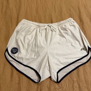 Tracksmith 'New York Pioneer Club' Van Cortlandt Running Short, Off-White, Large